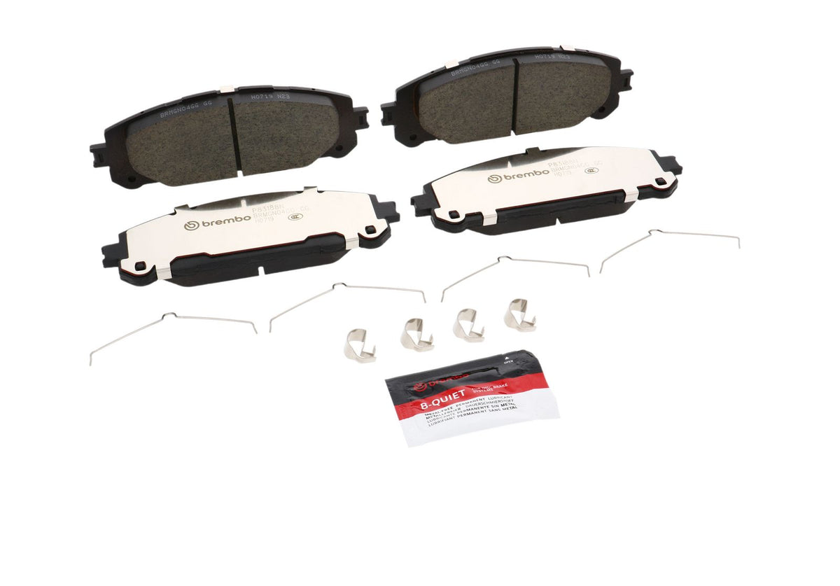 PRIME Ceramic Front Disc Brake Pad Set - P83188N_26