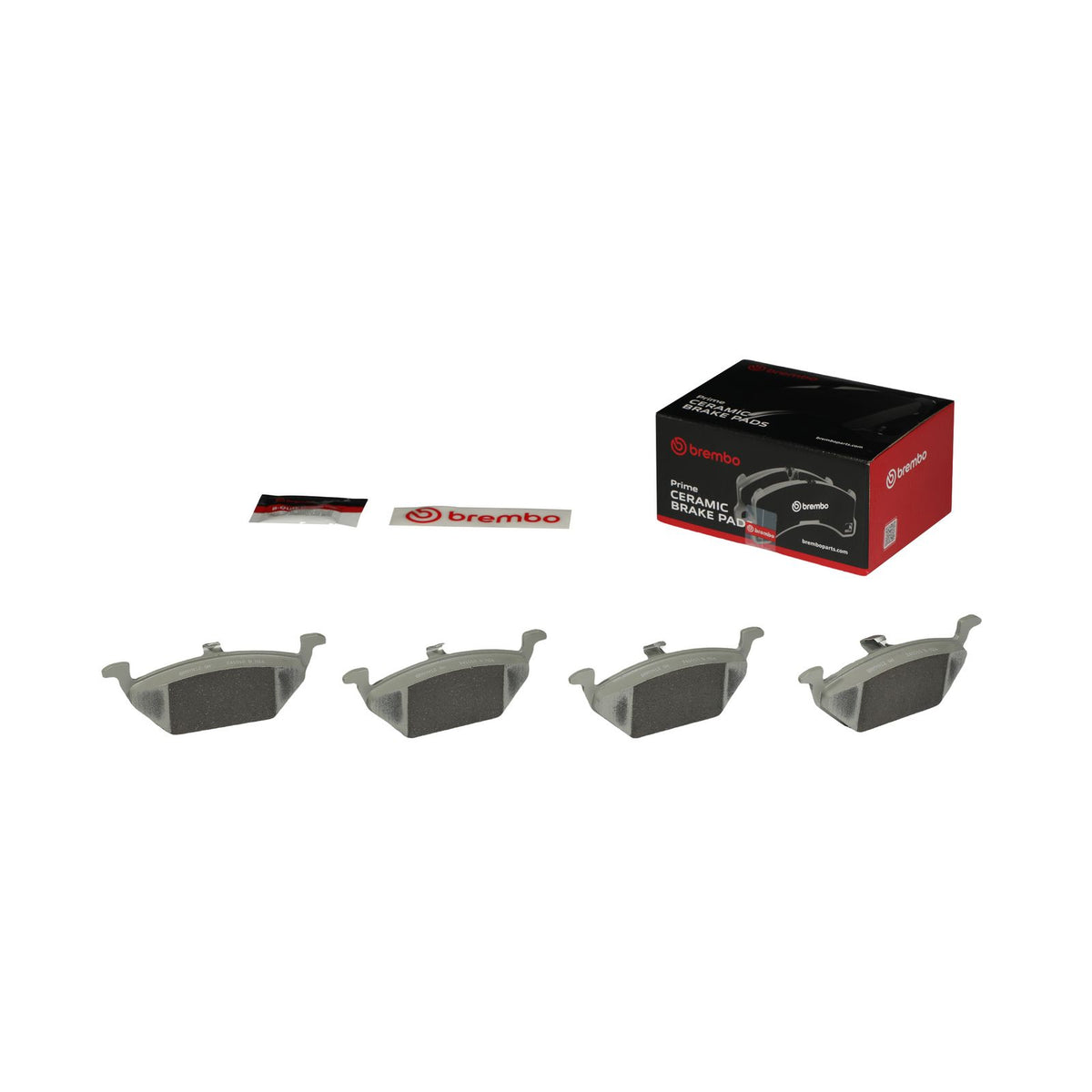 PRIME Ceramic Front Disc Brake Pad Set - P85041N_03