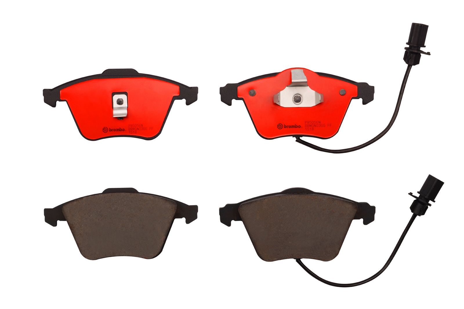 PRIME Ceramic Front Disc Brake Pad Set - P85056N_01