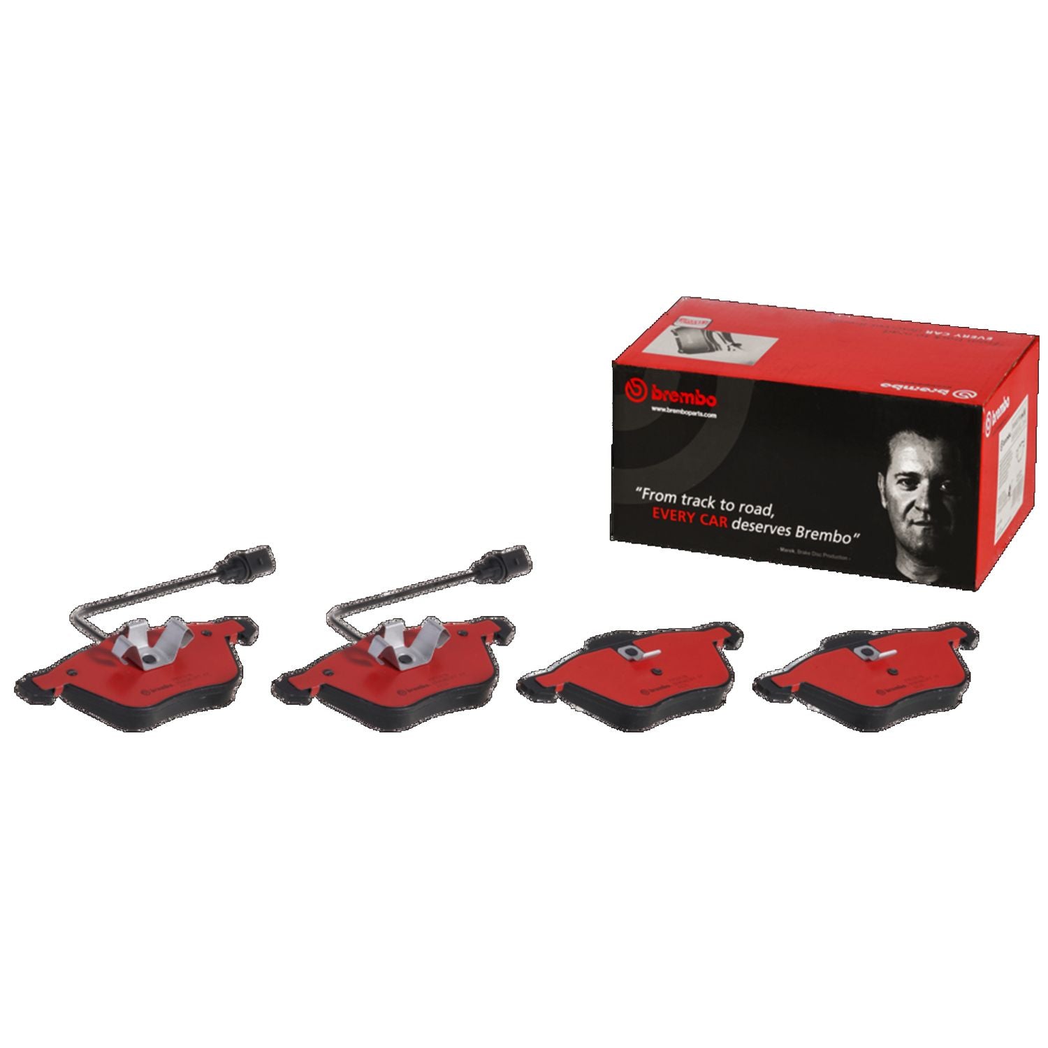 PRIME Ceramic Front Disc Brake Pad Set - P85061N_02