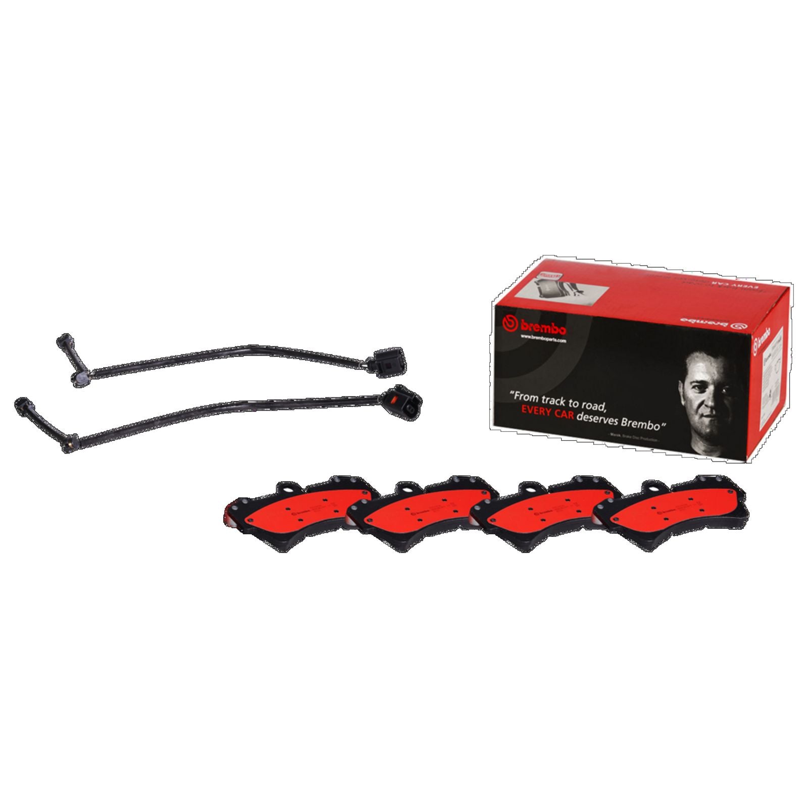 PRIME Ceramic Front Disc Brake Pad Set - P85065N_05