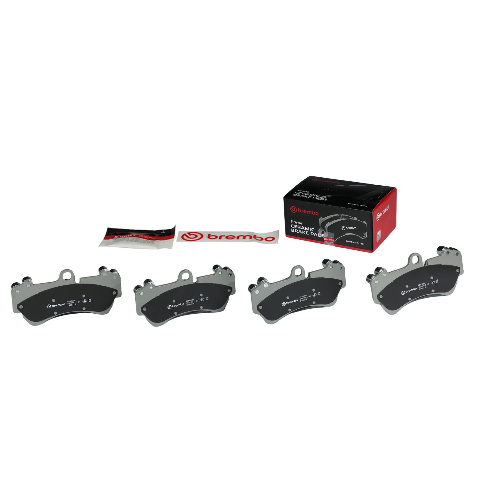PRIME Ceramic Front Disc Brake Pad Set - P85069N_02