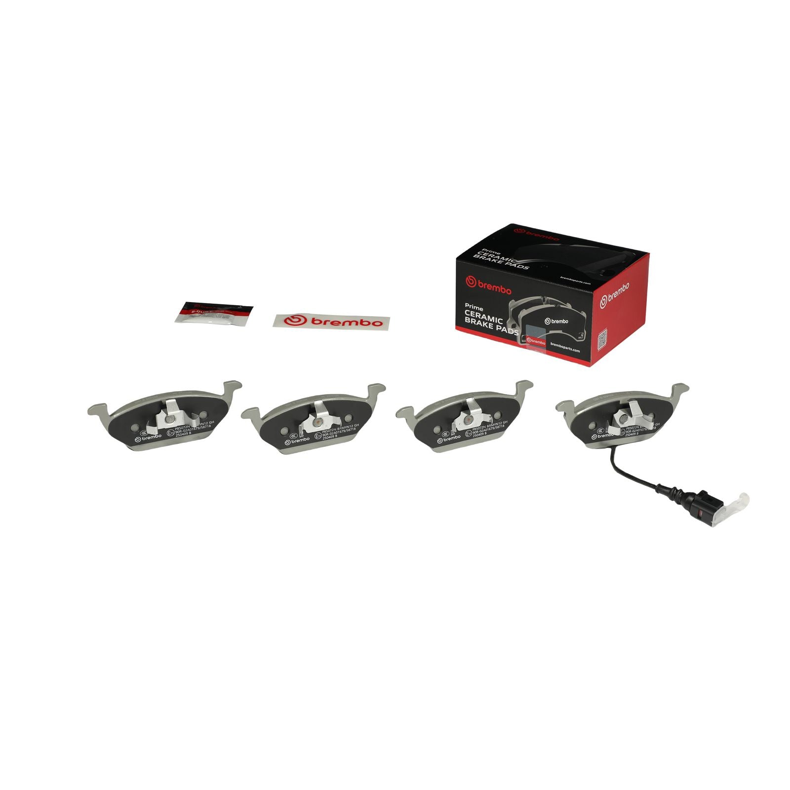 PRIME Ceramic Front Disc Brake Pad Set - P85072N_03