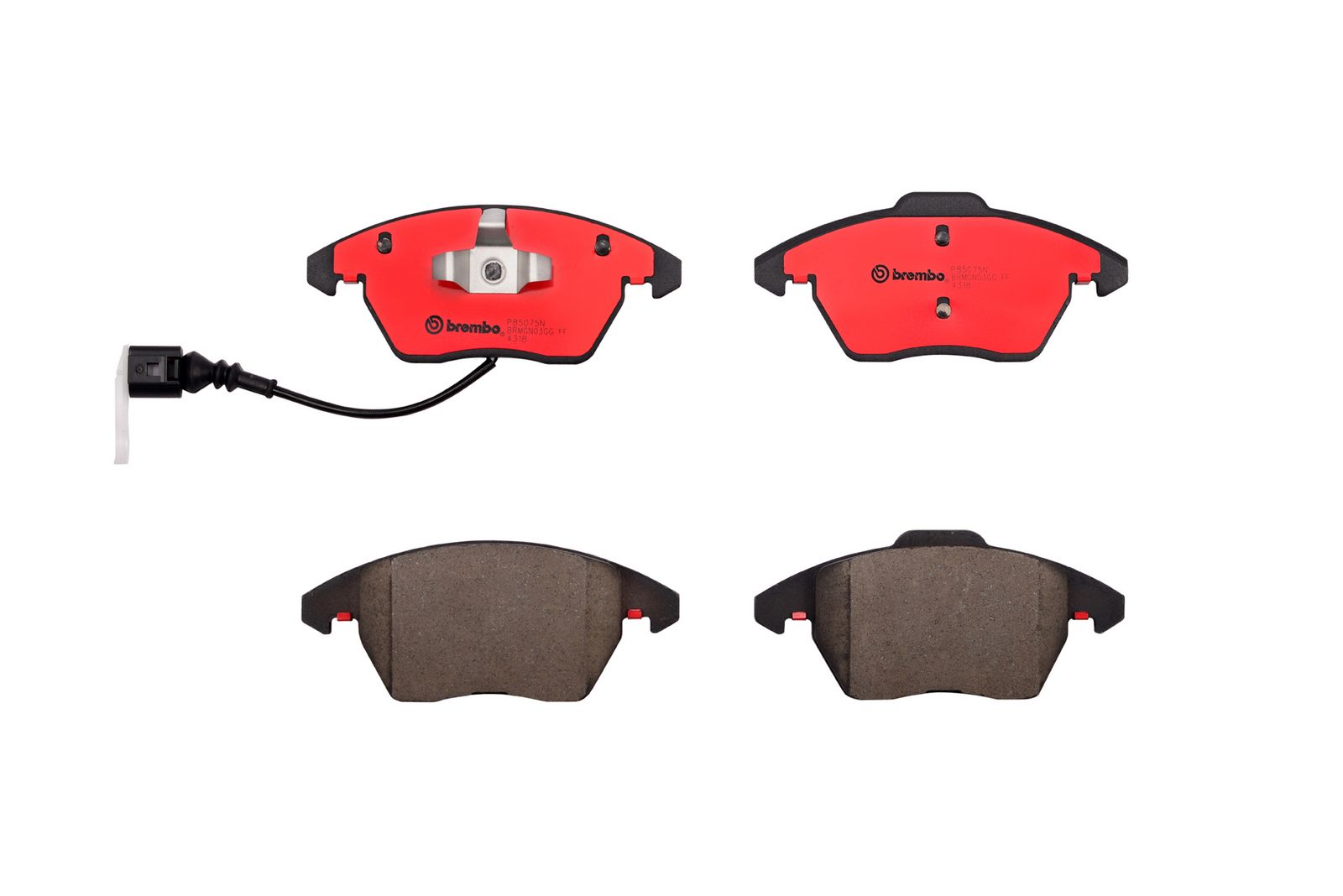 PRIME Ceramic Front Disc Brake Pad Set - P85075N_01
