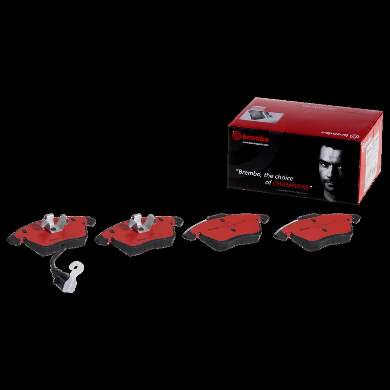 PRIME Ceramic Front Disc Brake Pad Set - P85075N_02