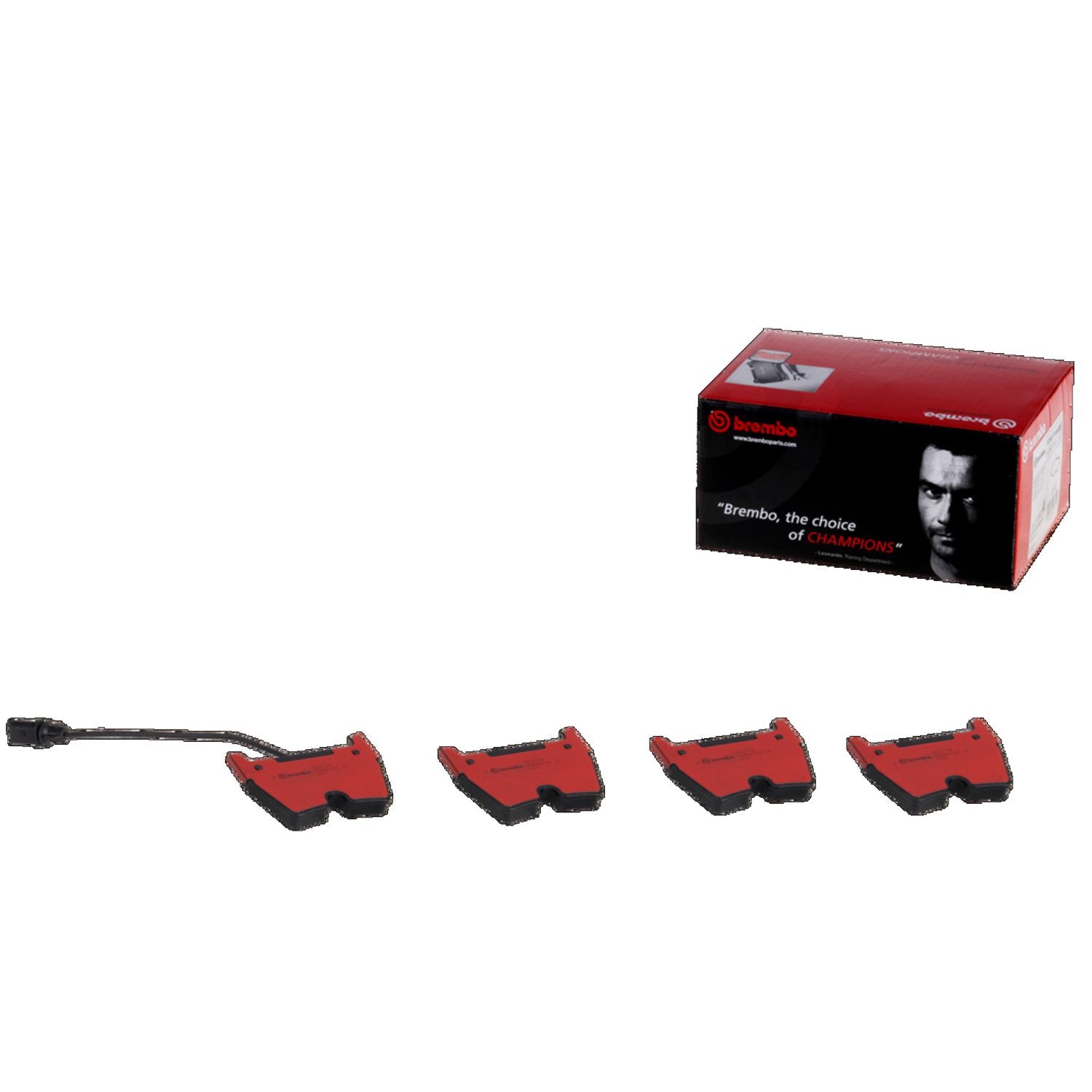 PRIME Ceramic Front Disc Brake Pad Set - P85078N_02