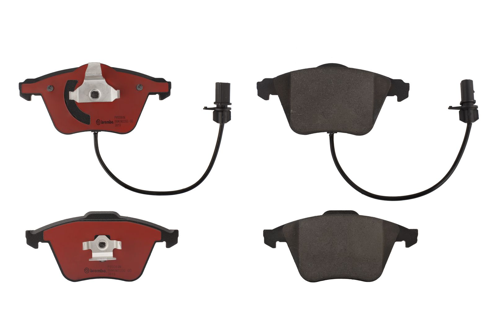 PRIME Ceramic Front Disc Brake Pad Set - P85084N_01