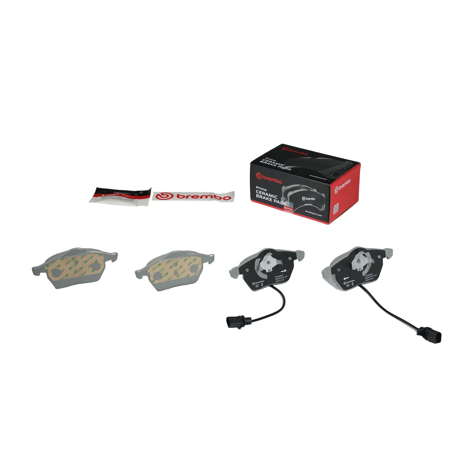 PRIME Ceramic Front Disc Brake Pad Set - P85085N_01