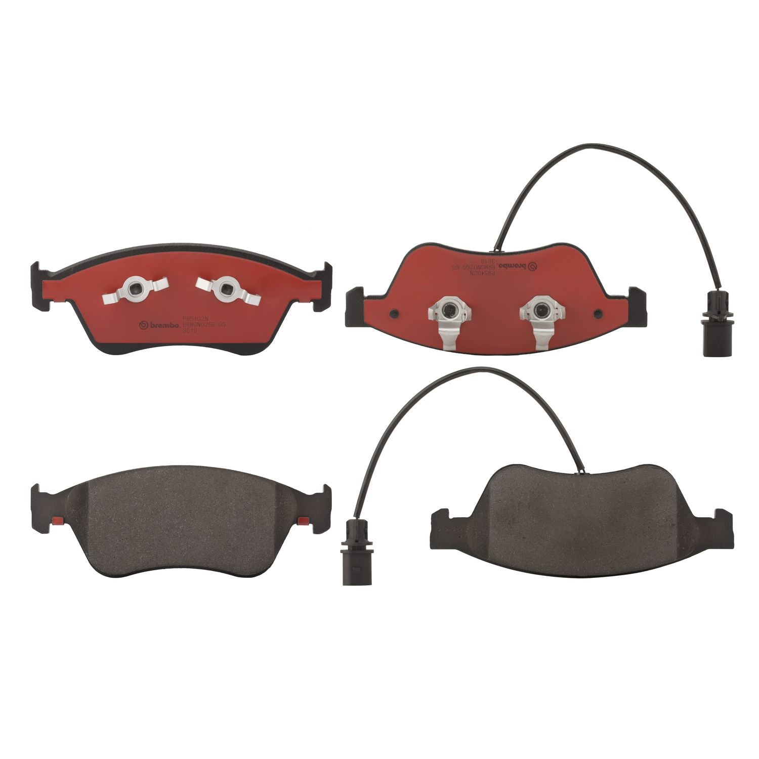 PRIME Ceramic Front Disc Brake Pad Set - P85102N_01