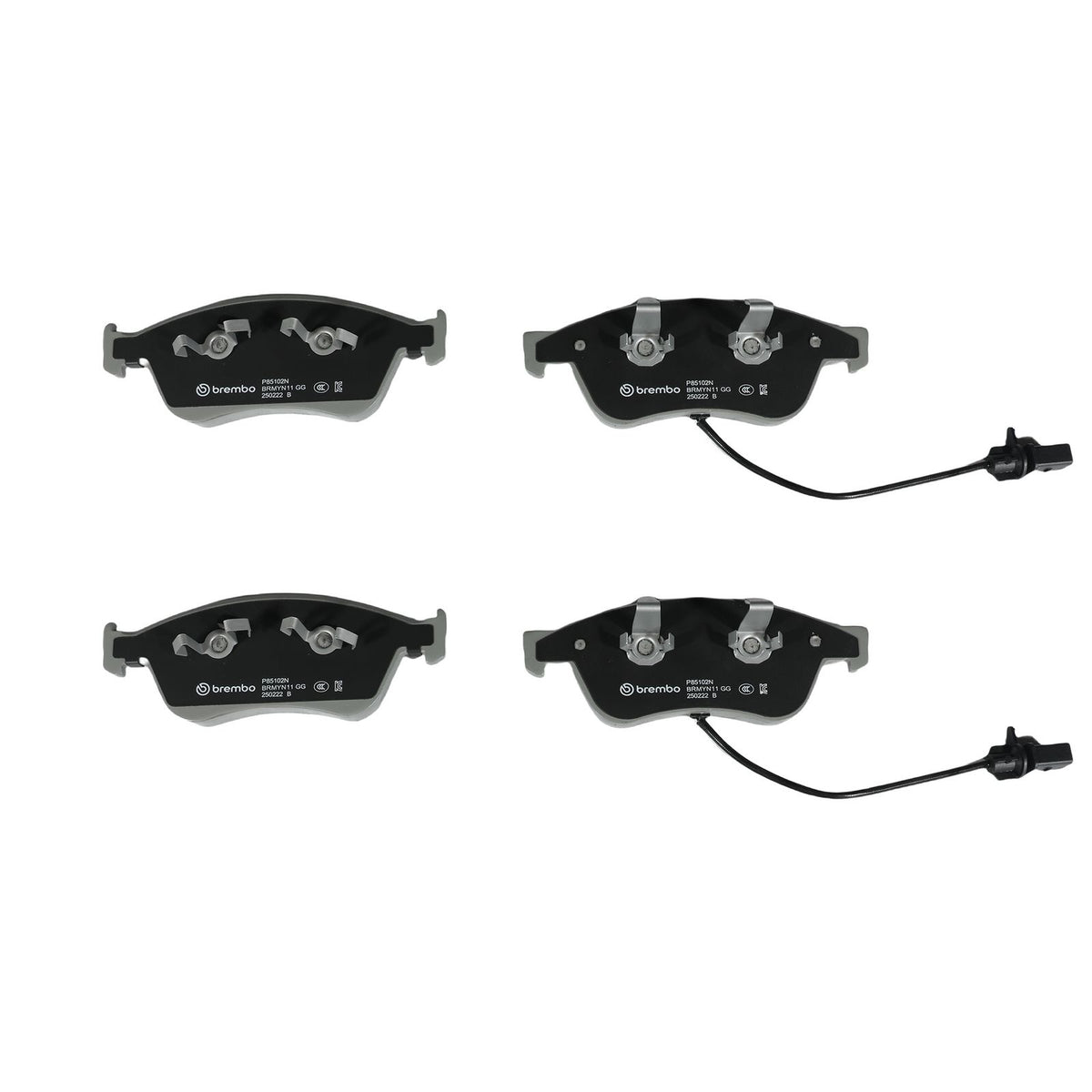 PRIME Ceramic Front Disc Brake Pad Set - P85102N_02