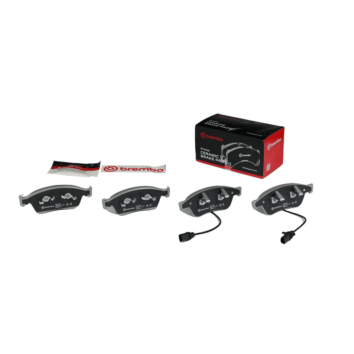 PRIME Ceramic Front Disc Brake Pad Set - P85102N_04