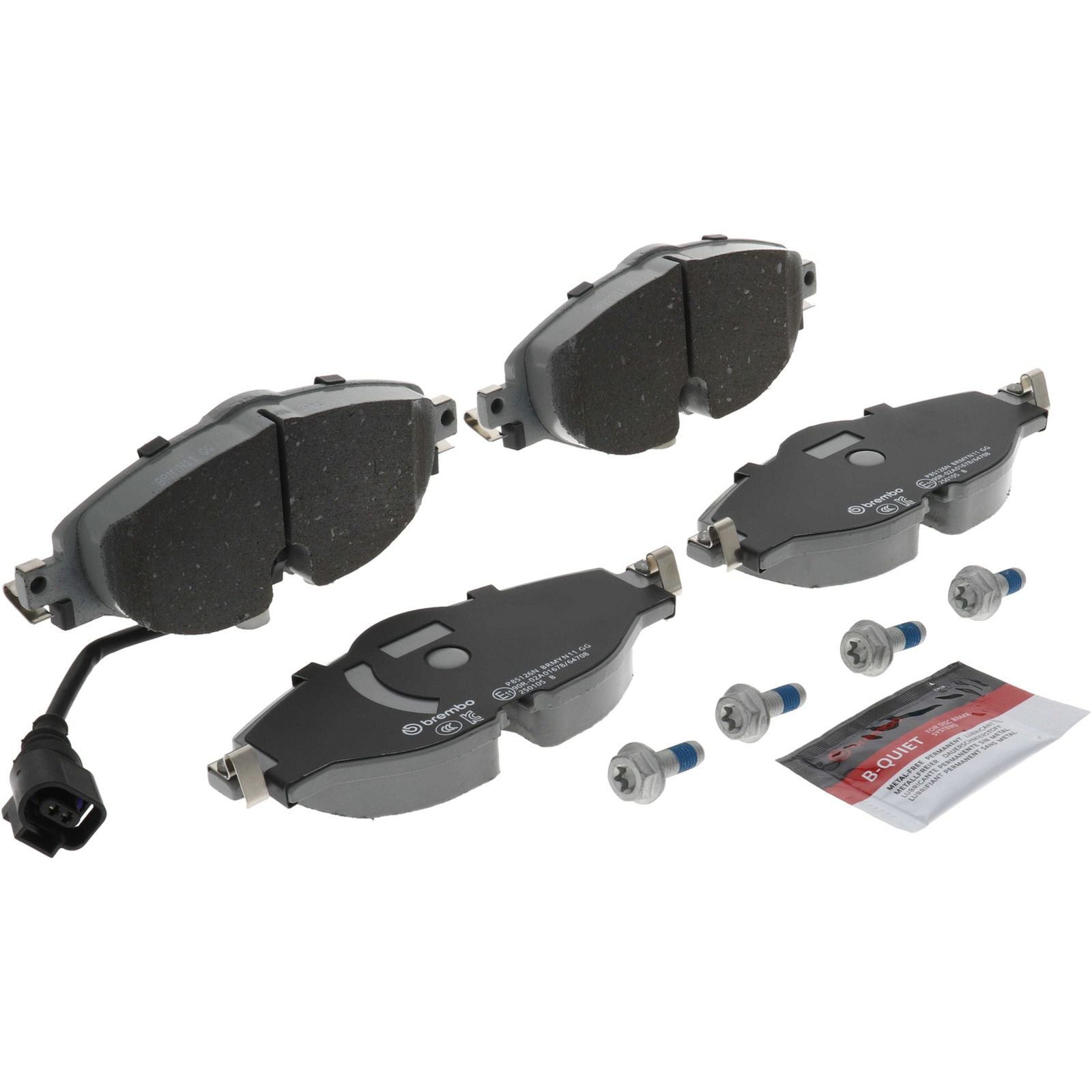 PRIME Ceramic Front Disc Brake Pad Set - P85126N_06