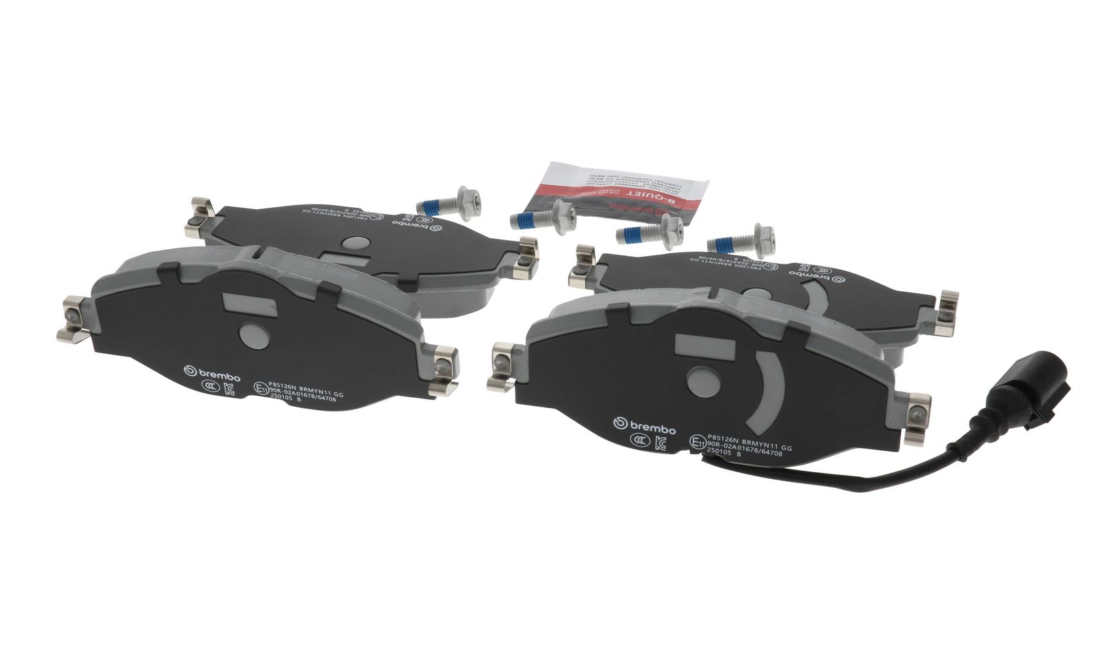 PRIME Ceramic Front Disc Brake Pad Set - P85126N_20