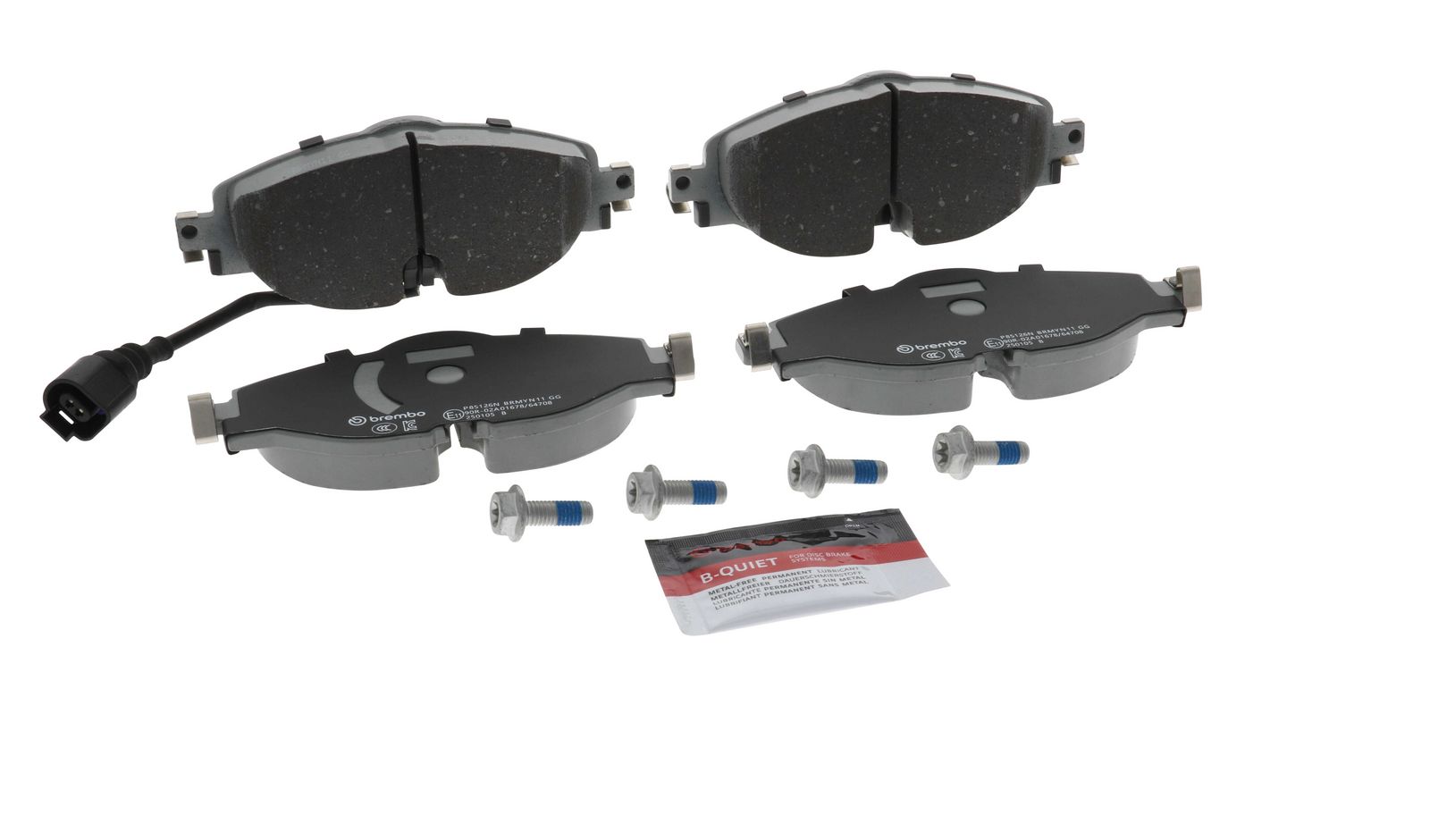 PRIME Ceramic Front Disc Brake Pad Set - P85126N_30