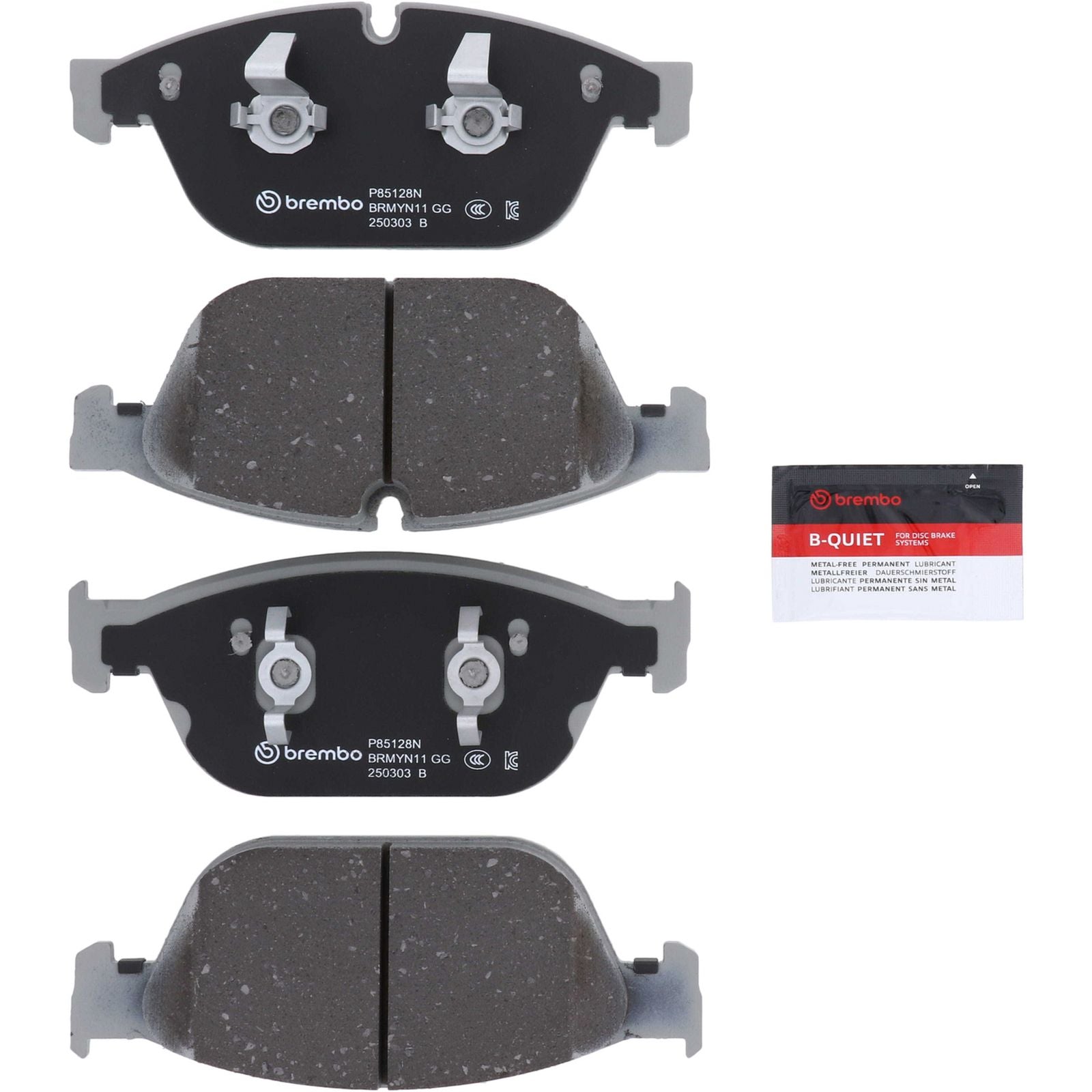 PRIME Ceramic Front Disc Brake Pad Set - P85128N_01