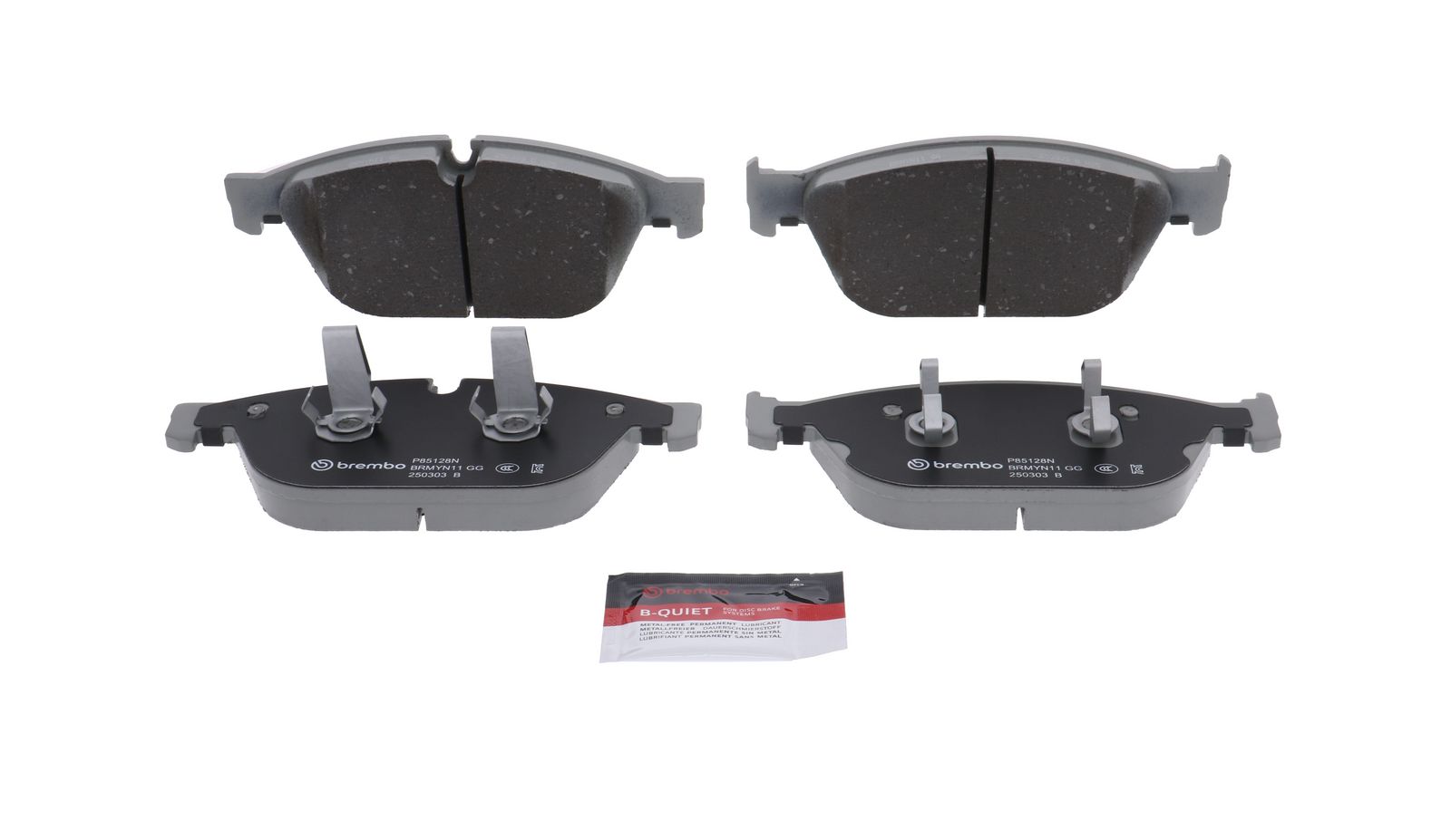PRIME Ceramic Front Disc Brake Pad Set - P85128N_04