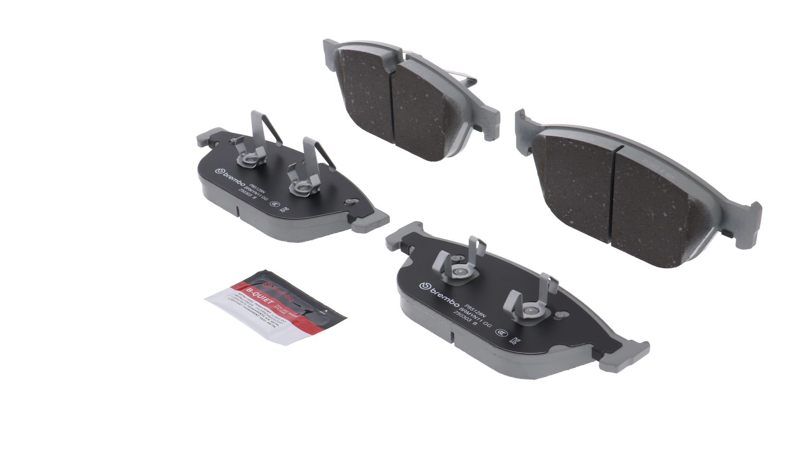 PRIME Ceramic Front Disc Brake Pad Set - P85128N_07