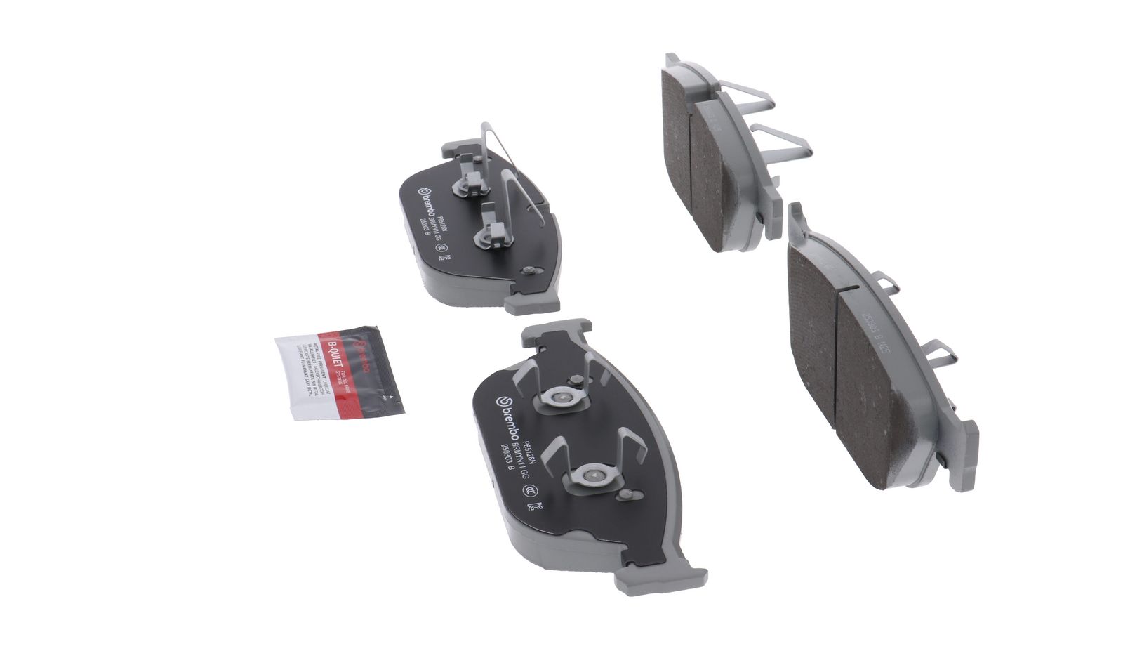 PRIME Ceramic Front Disc Brake Pad Set - P85128N_09