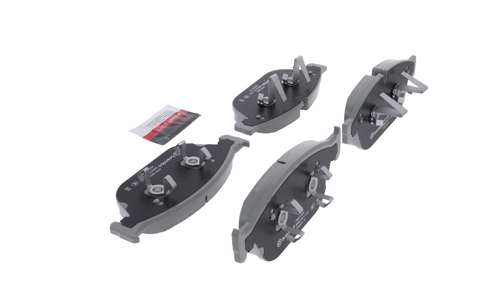 PRIME Ceramic Front Disc Brake Pad Set - P85128N_12