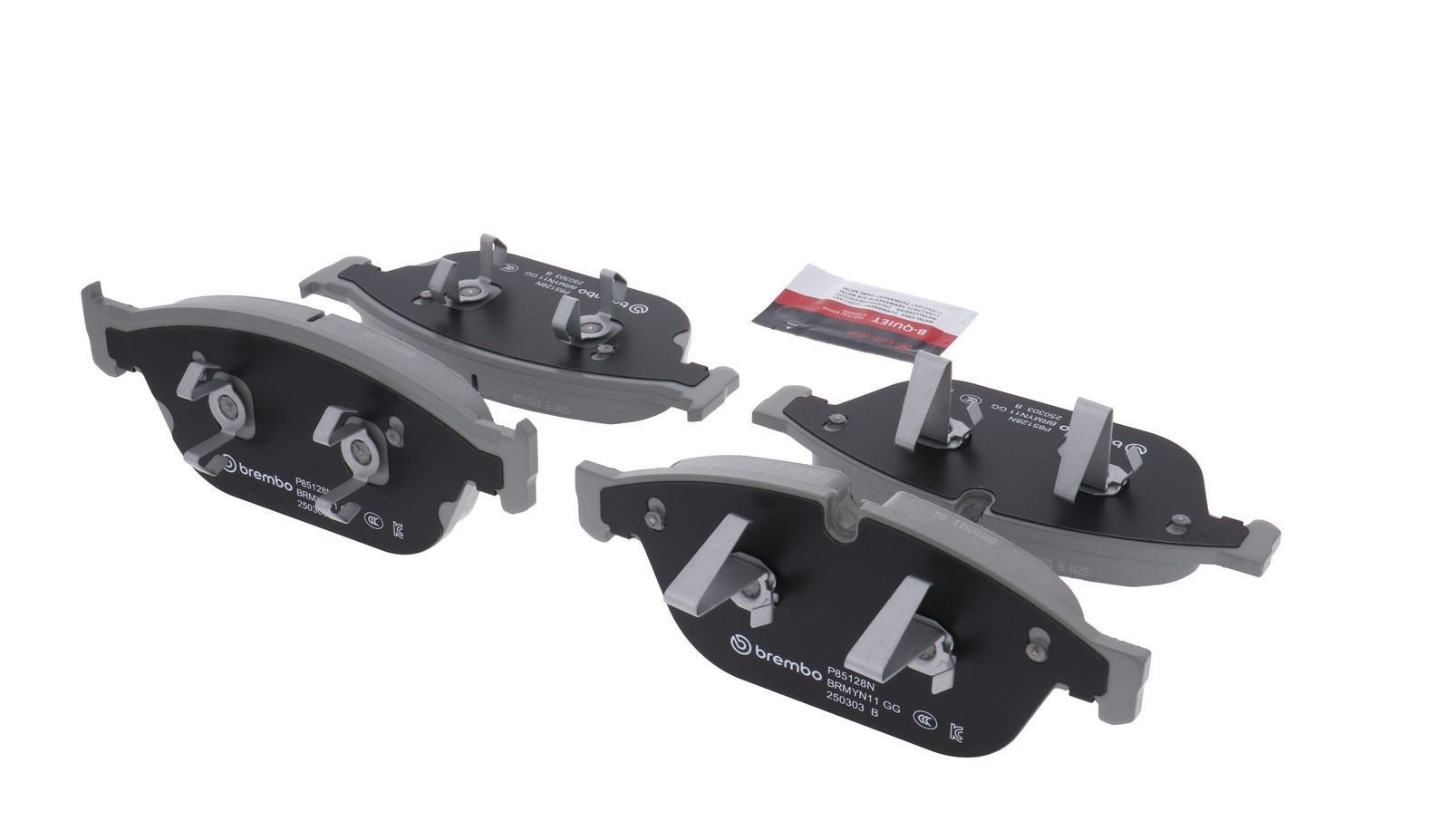 PRIME Ceramic Front Disc Brake Pad Set - P85128N_18