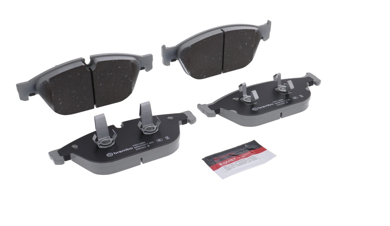 PRIME Ceramic Front Disc Brake Pad Set - P85128N_26