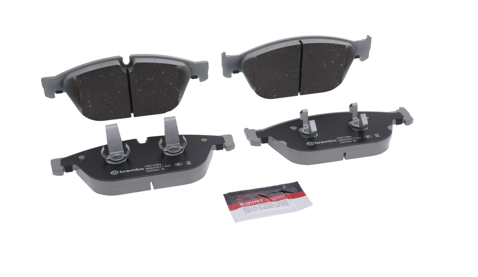 PRIME Ceramic Front Disc Brake Pad Set - P85128N_27