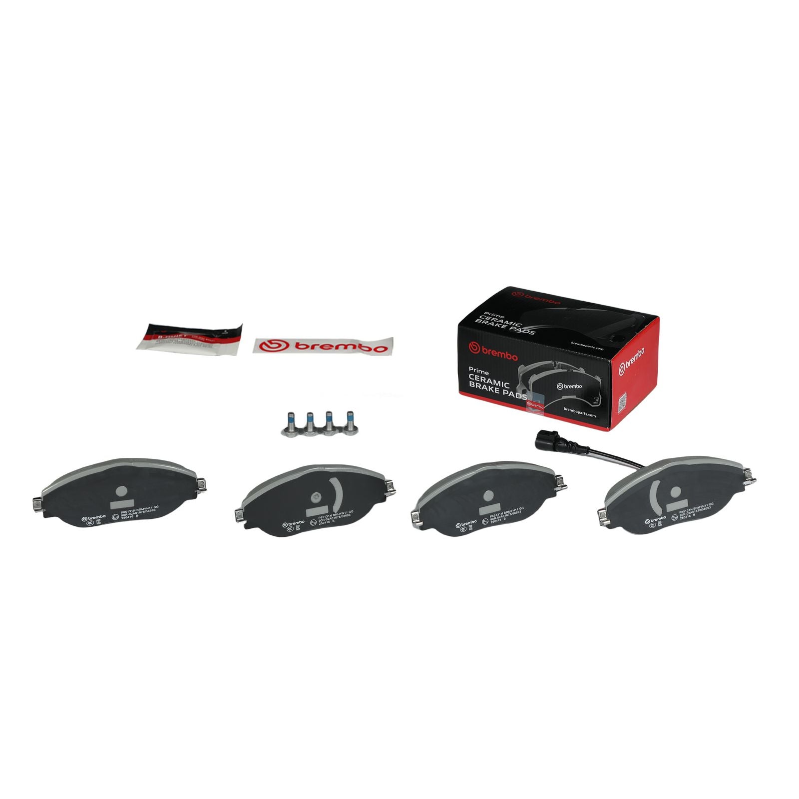 PRIME Ceramic Front Disc Brake Pad Set - P85131N_05