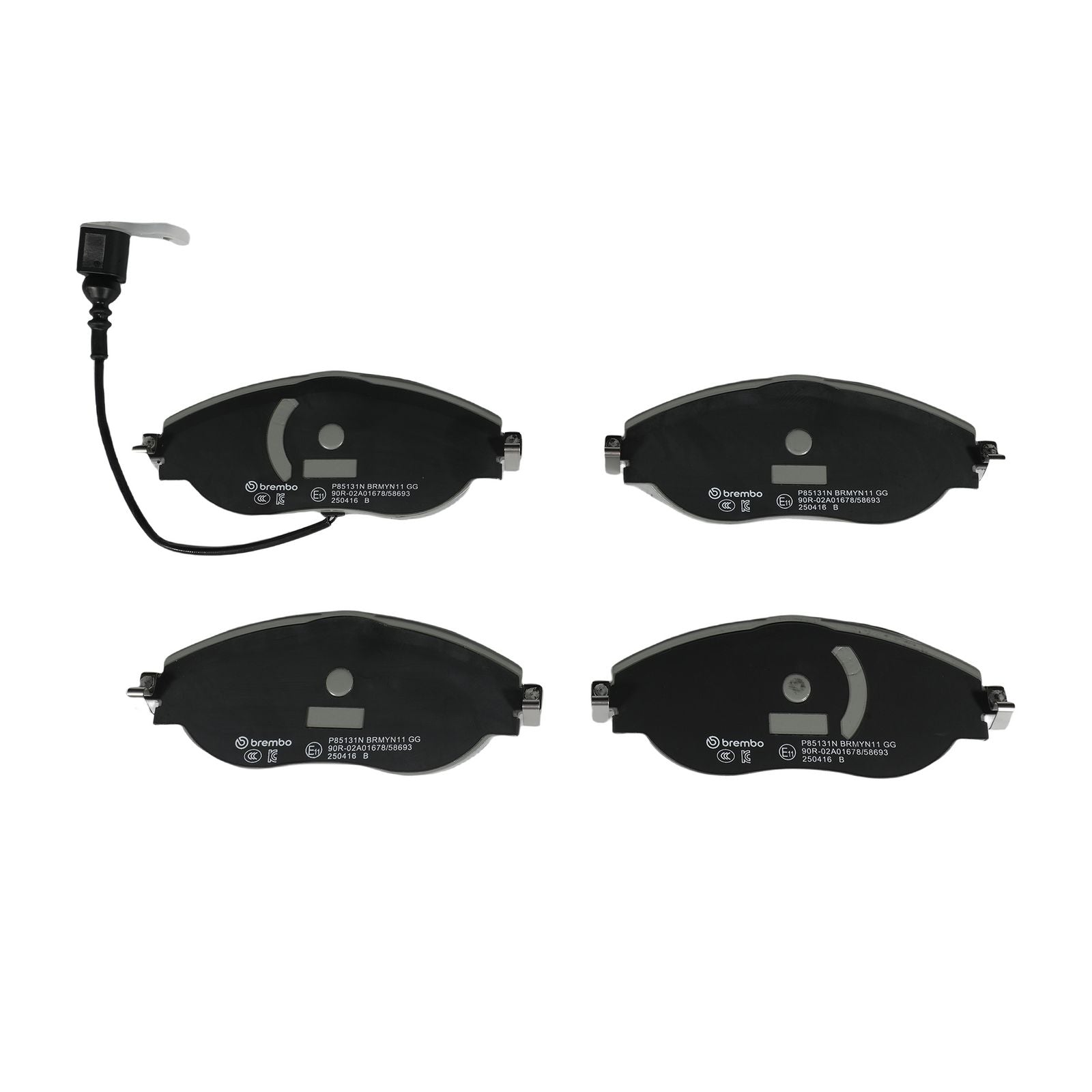 PRIME Ceramic Front Disc Brake Pad Set - P85131N_05