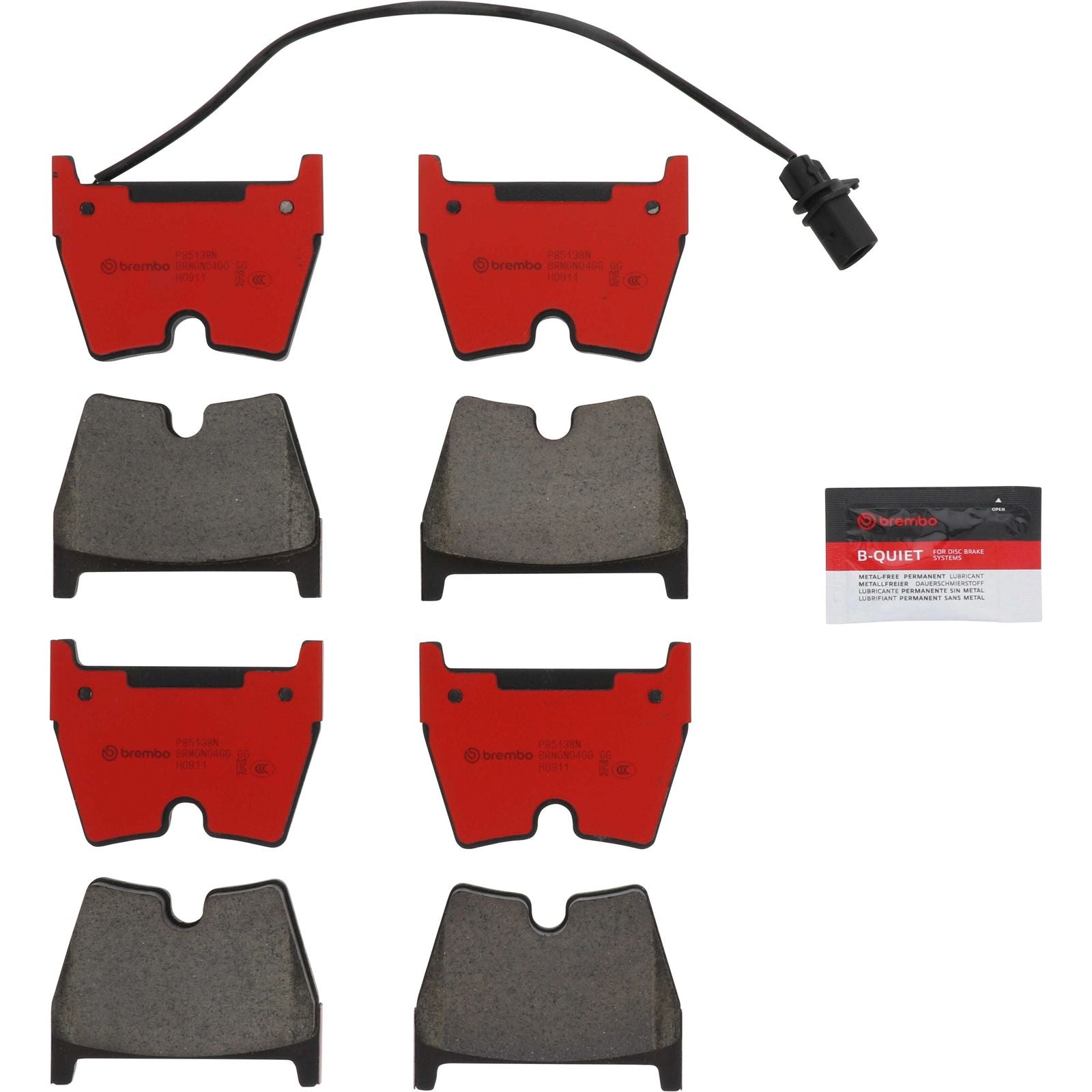 PRIME Ceramic Front Disc Brake Pad Set - P85138N_02