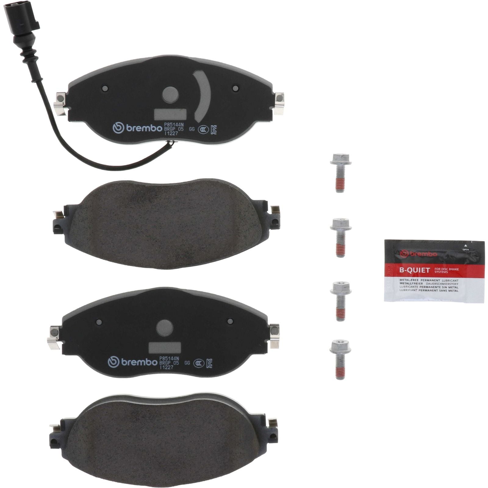 PRIME Ceramic Front Disc Brake Pad Set - P85144N_01