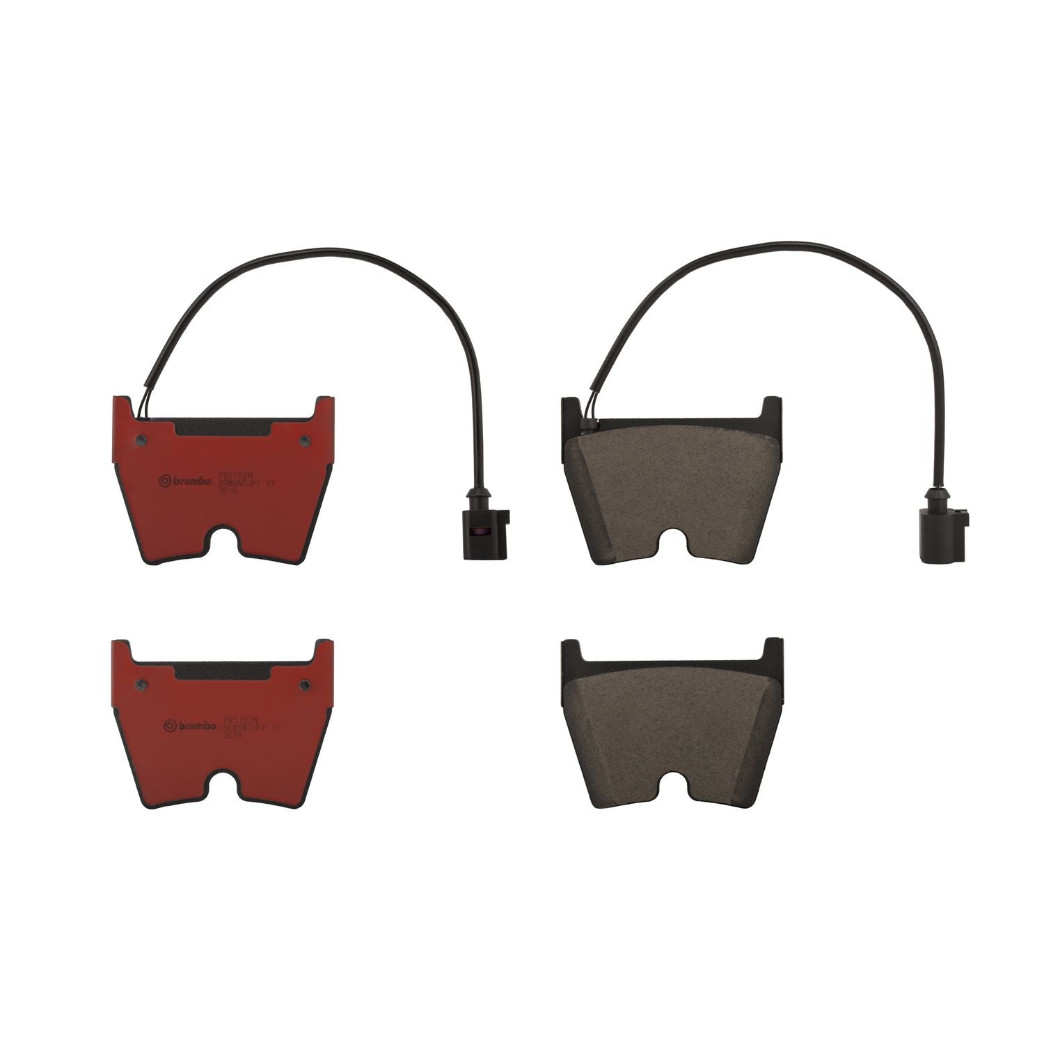 PRIME Ceramic Front Disc Brake Pad Set - P85152N_01