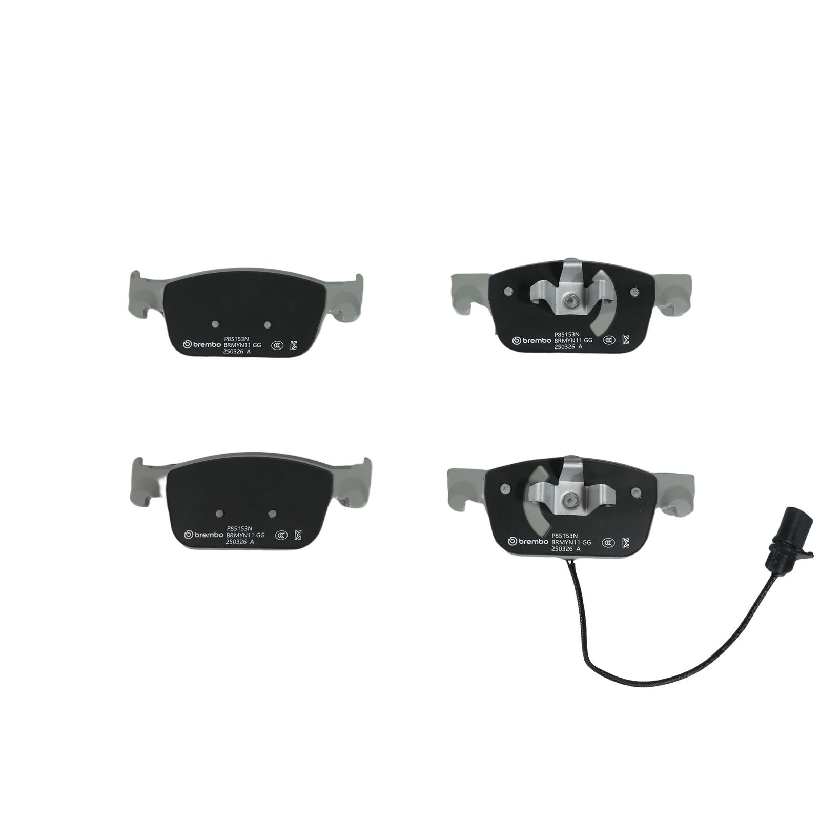 PRIME Ceramic Front Disc Brake Pad Set - P85153N_03