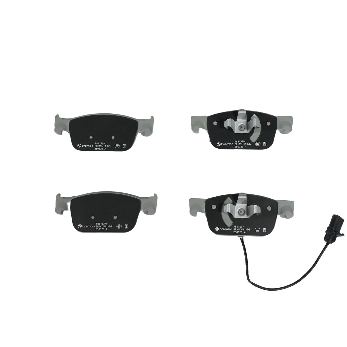 PRIME Ceramic Front Disc Brake Pad Set - P85153N_03