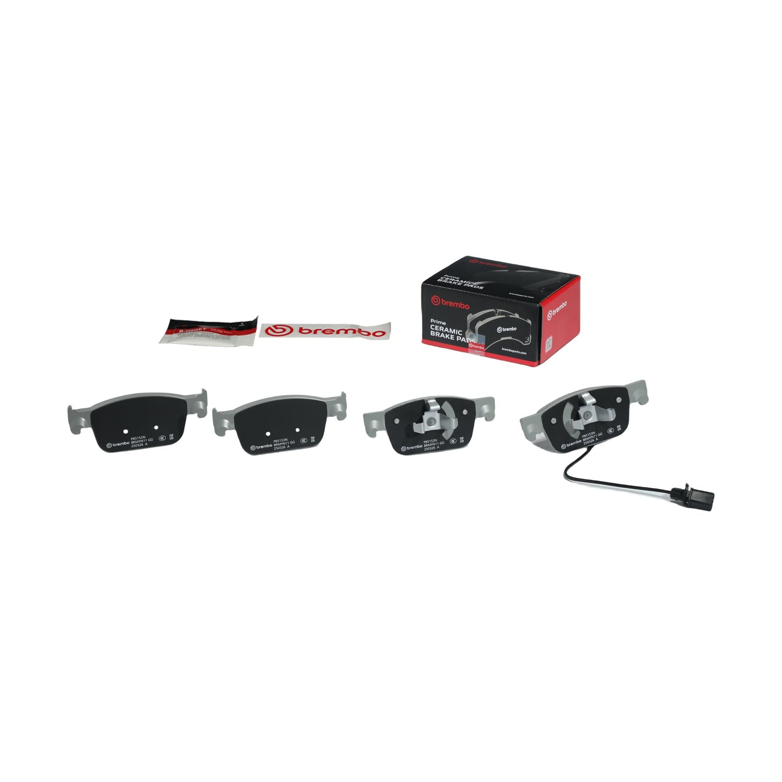 PRIME Ceramic Front Disc Brake Pad Set - P85153N_04