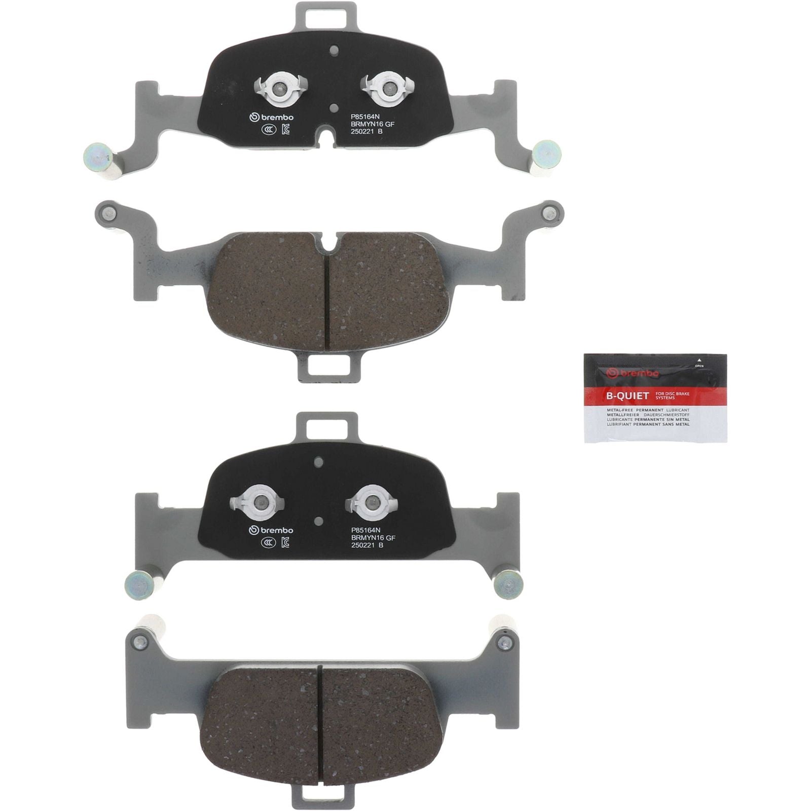 PRIME Ceramic Front Disc Brake Pad Set - P85164N_06