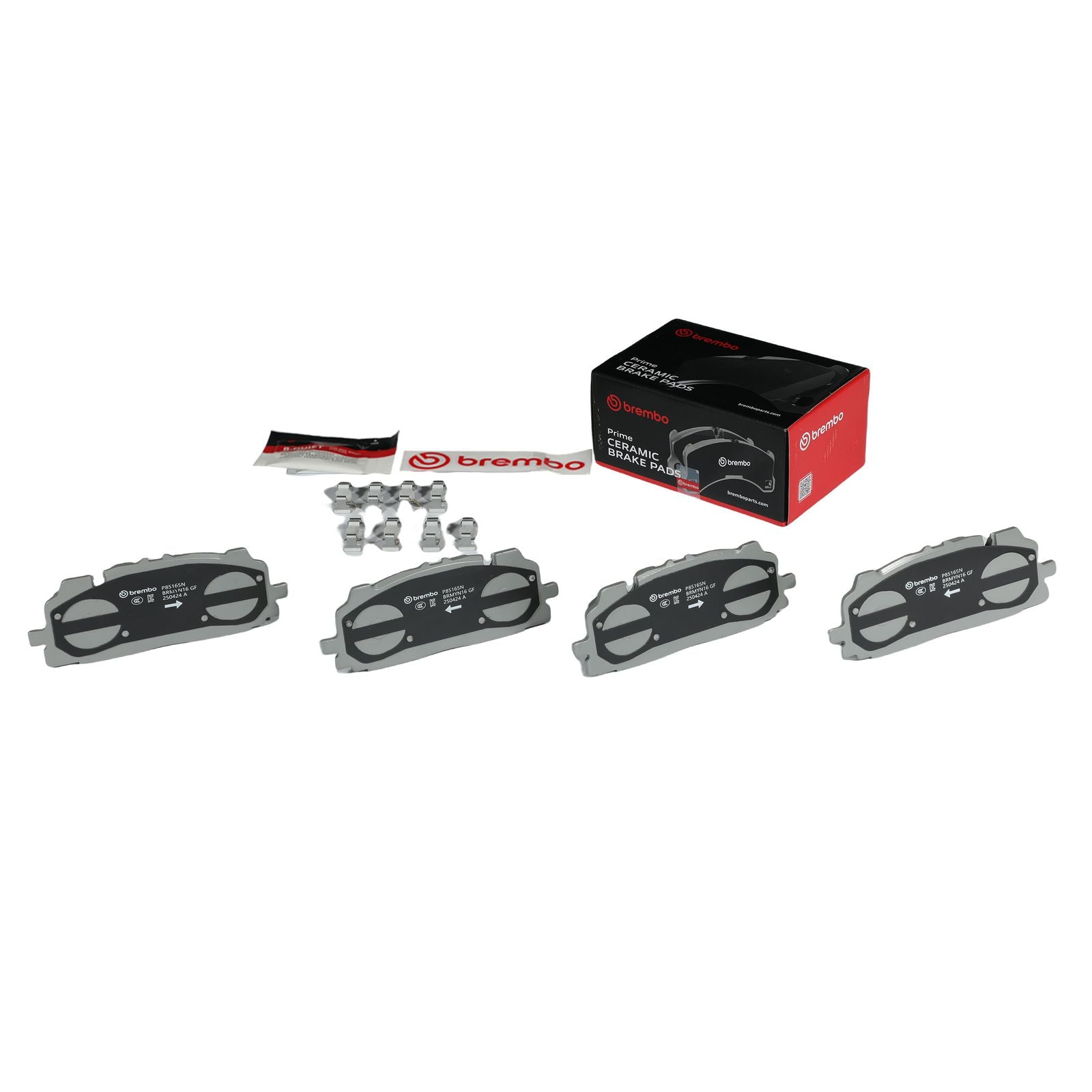 PRIME Ceramic Front Disc Brake Pad Set - P85165N_02