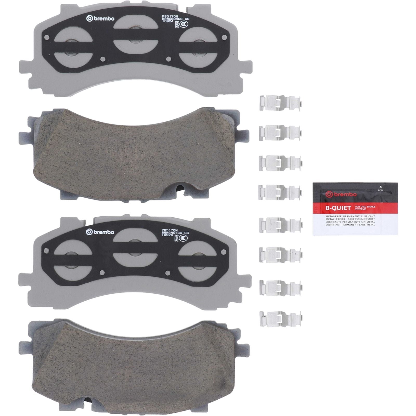 PRIME Ceramic Front Disc Brake Pad Set - P85170N_01