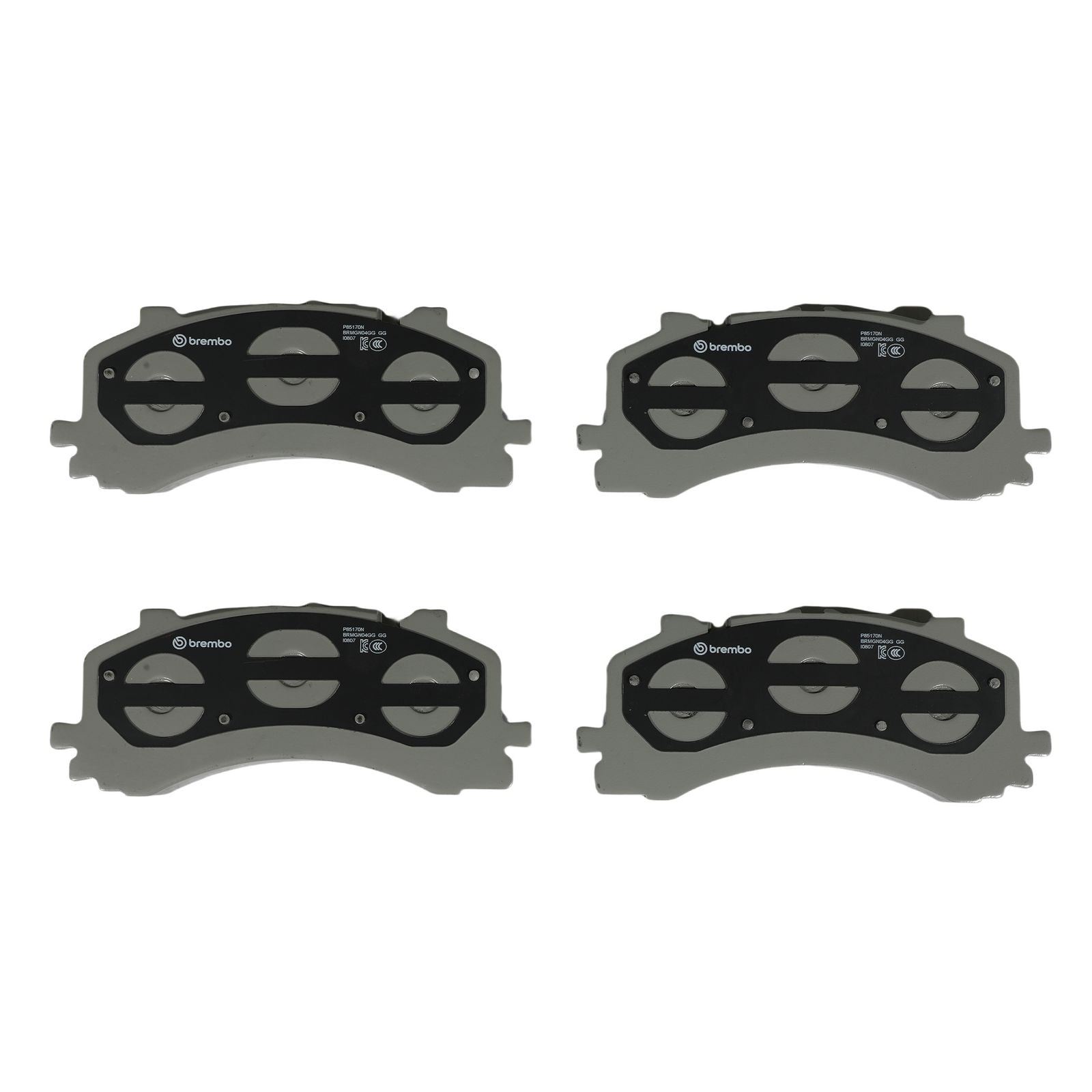 PRIME Ceramic Front Disc Brake Pad Set - P85170N_05