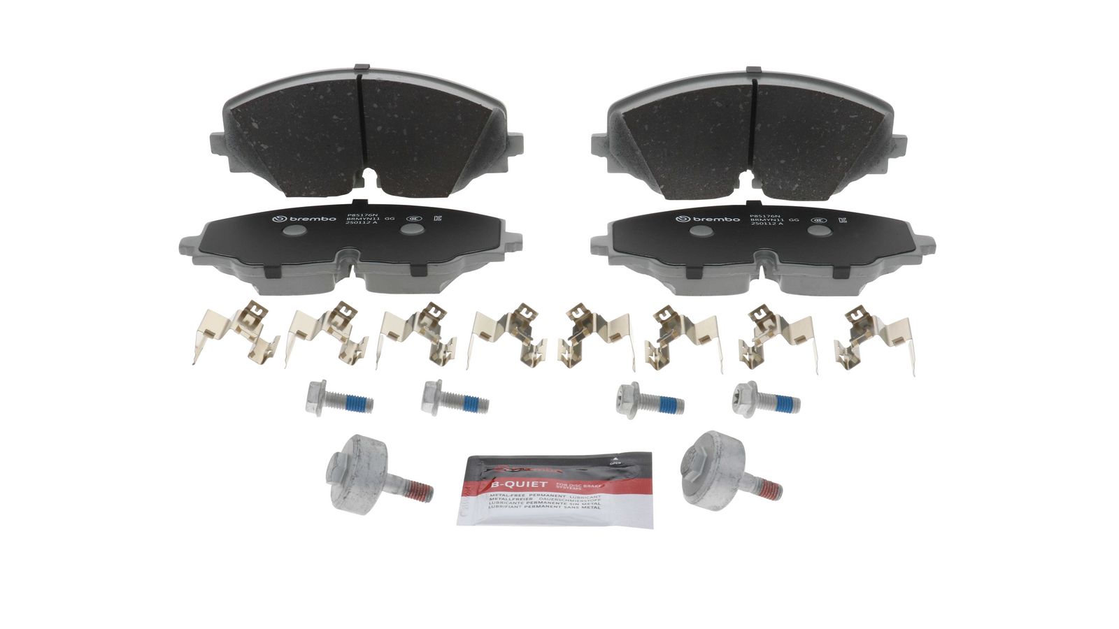 PRIME Ceramic Front Disc Brake Pad Set - P85176N_02
