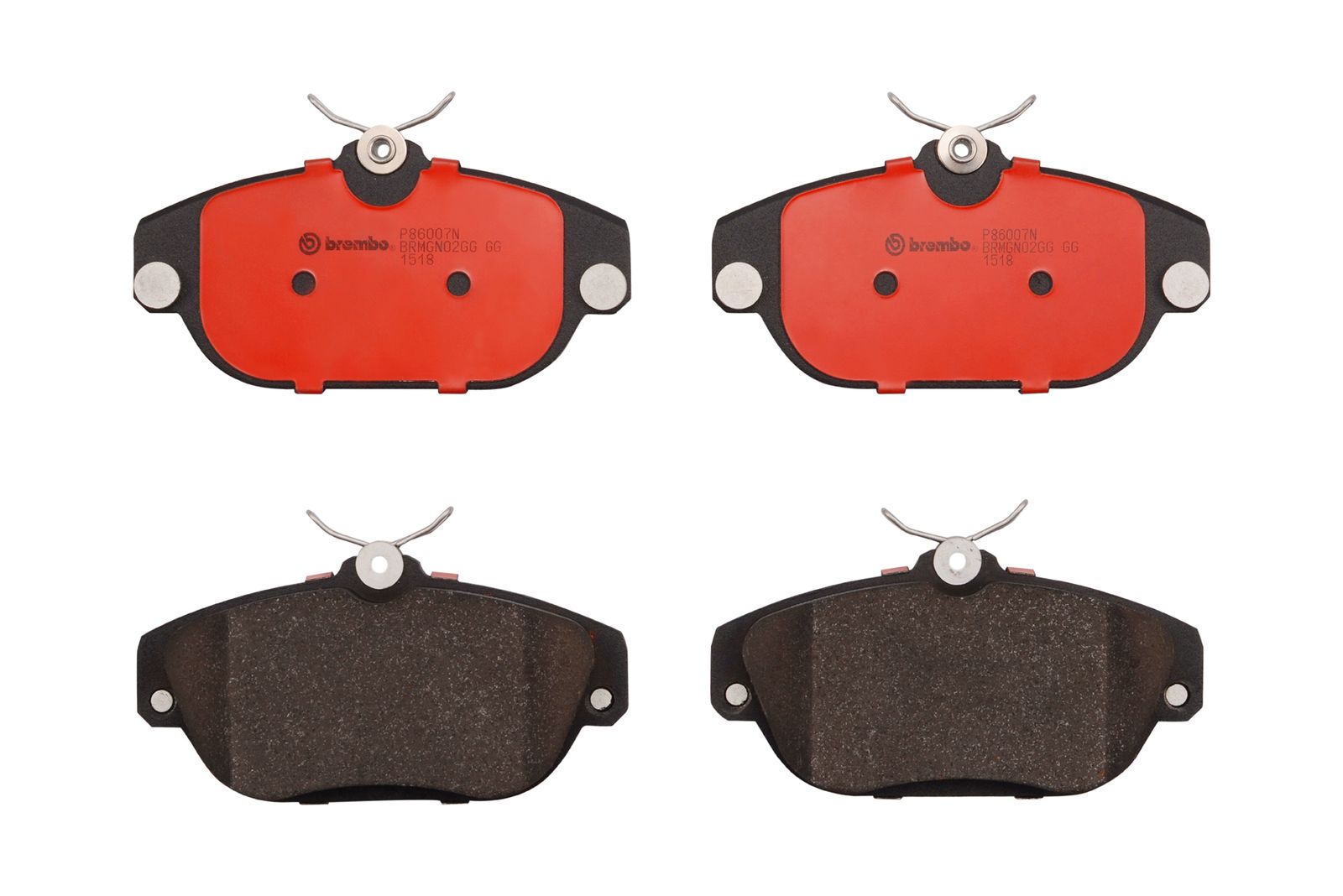PRIME Ceramic Front Disc Brake Pad Set - P86007N_01
