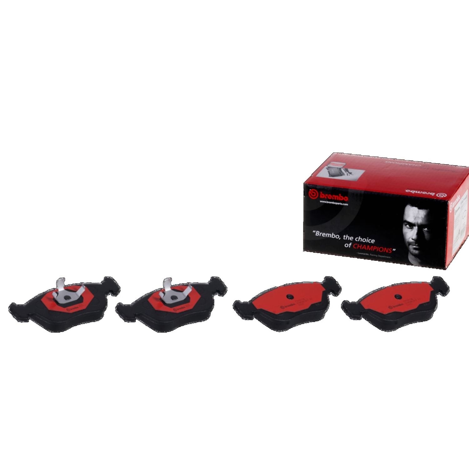 PRIME Ceramic Front Disc Brake Pad Set - P86013N_02