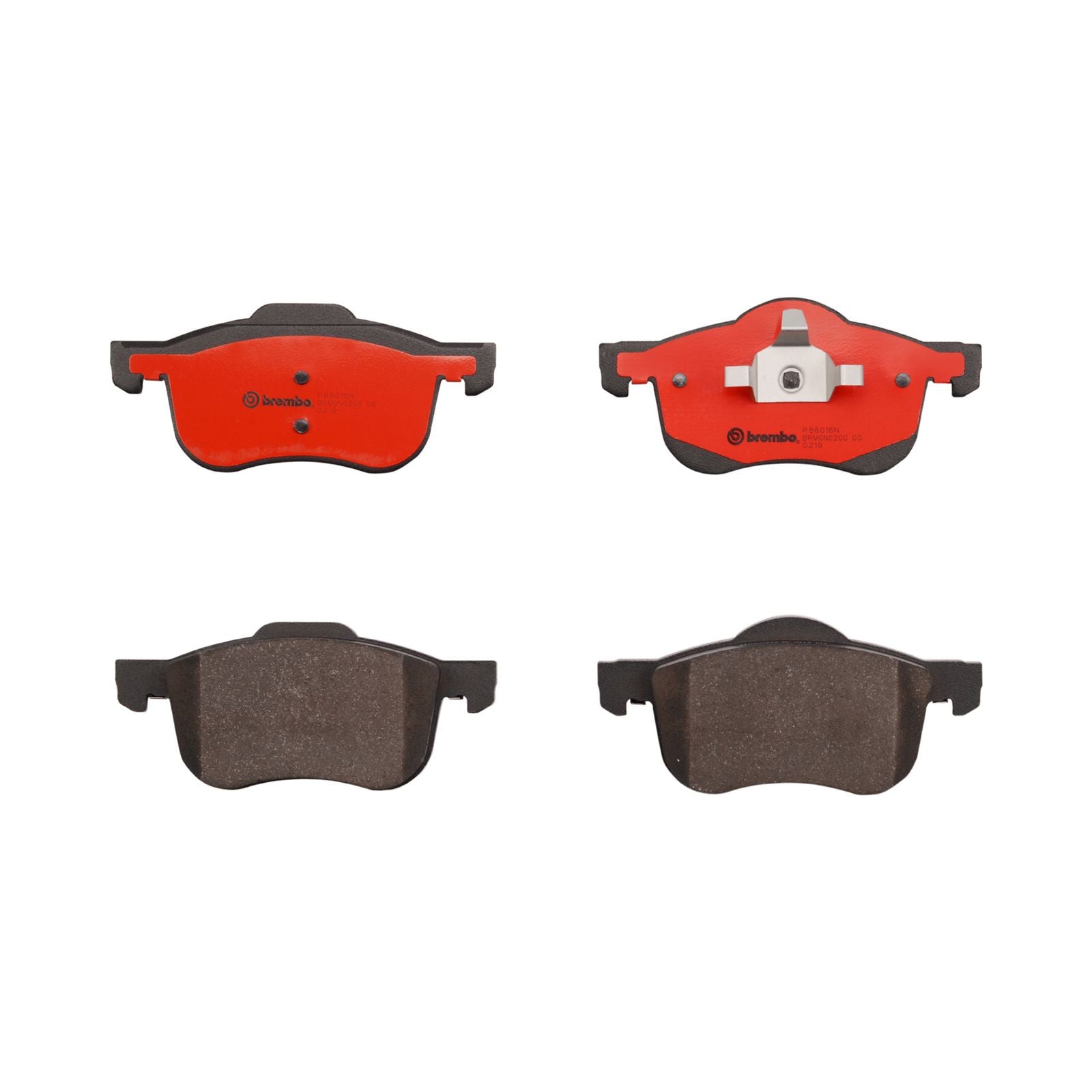 PRIME Ceramic Front Disc Brake Pad Set - P86016N_01