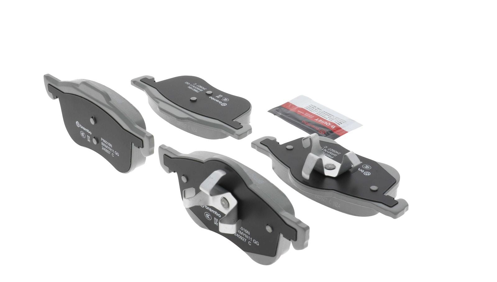 PRIME Ceramic Front Disc Brake Pad Set - P86016N_19
