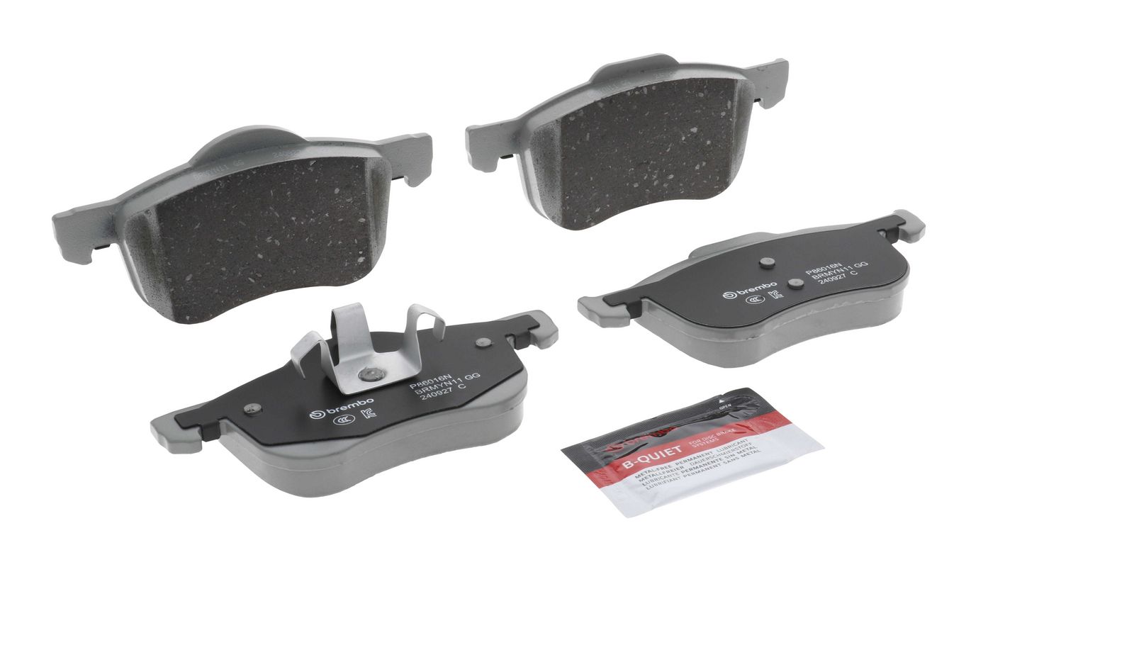 PRIME Ceramic Front Disc Brake Pad Set - P86016N_26