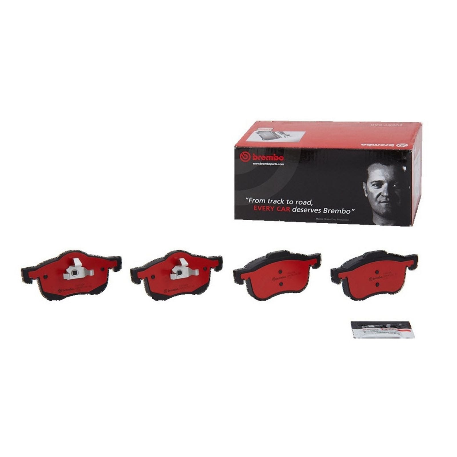 PRIME Ceramic Front Disc Brake Pad Set - P86020N_01