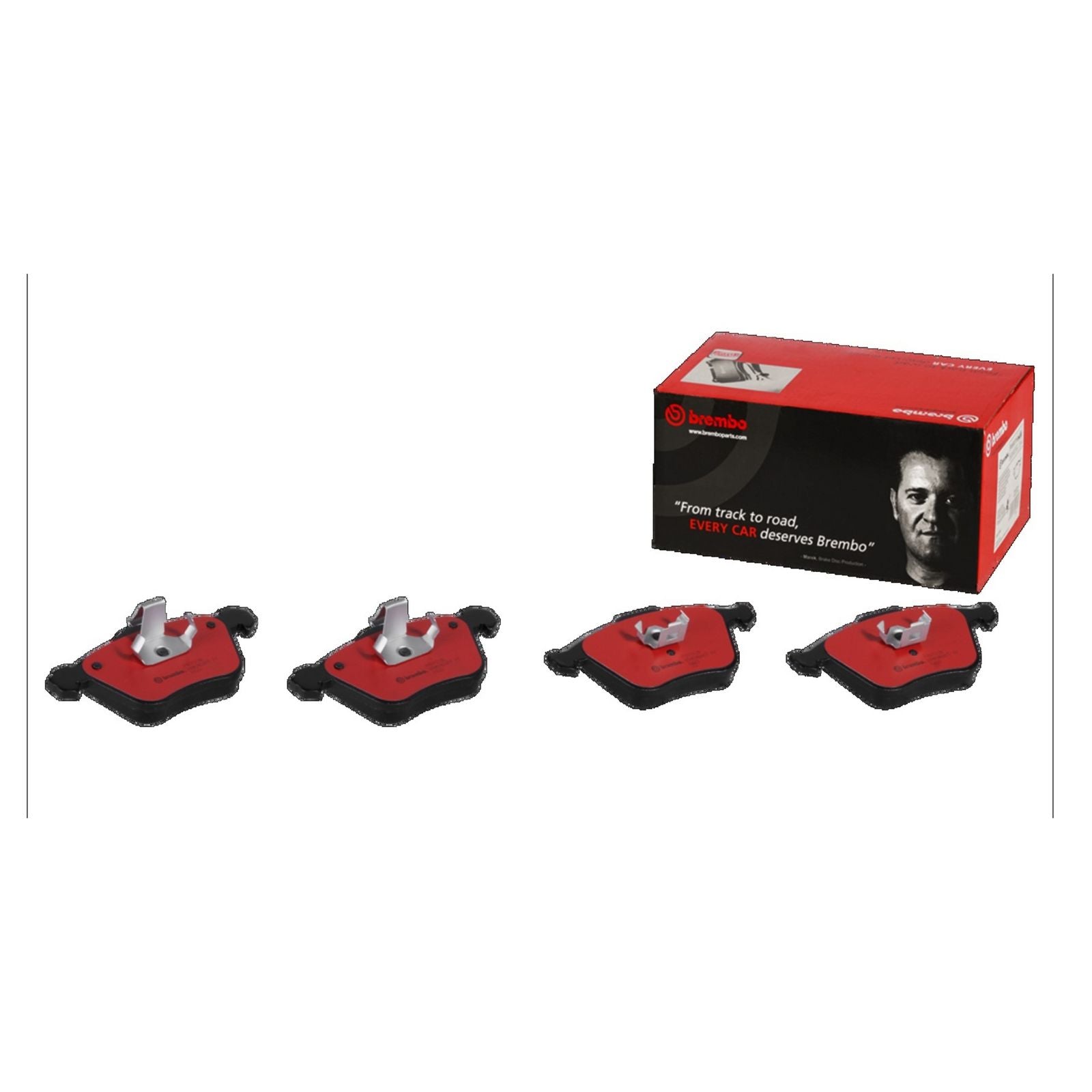 PRIME Ceramic Front Disc Brake Pad Set - P86022N_02