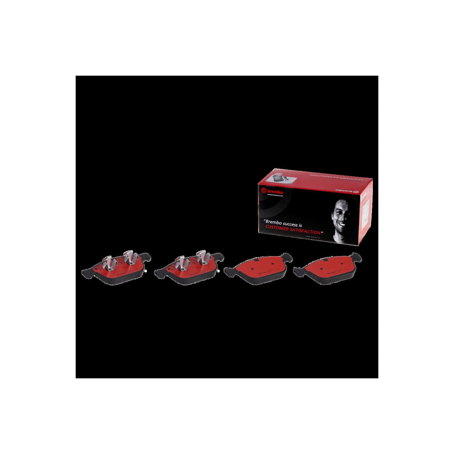 PRIME Ceramic Front Disc Brake Pad Set - P86023N_02