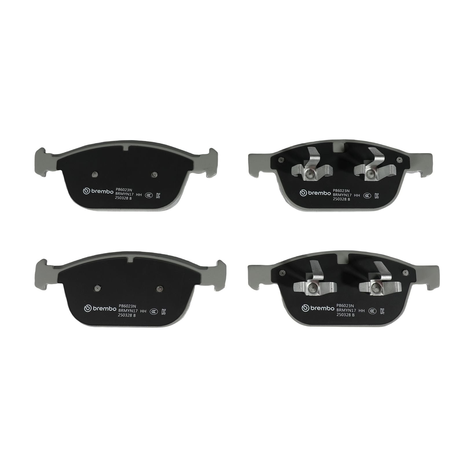 PRIME Ceramic Front Disc Brake Pad Set - P86023N_02