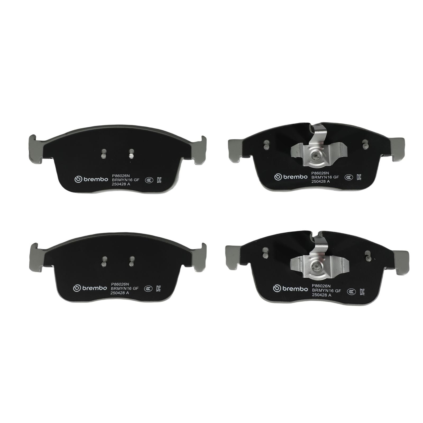 PRIME Ceramic Front Disc Brake Pad Set - P86026N_02