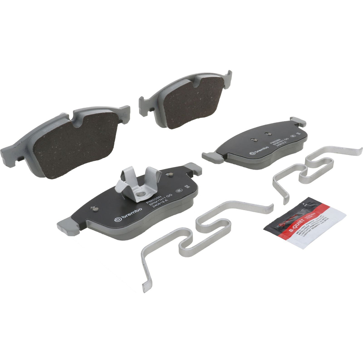 PRIME Ceramic Front Disc Brake Pad Set - P86026N_05
